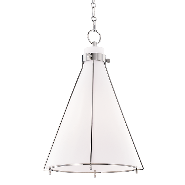 Hudson Valley Lighting Eldridge Pendant Pendants Hudson Valley Lighting Polished Nickel  