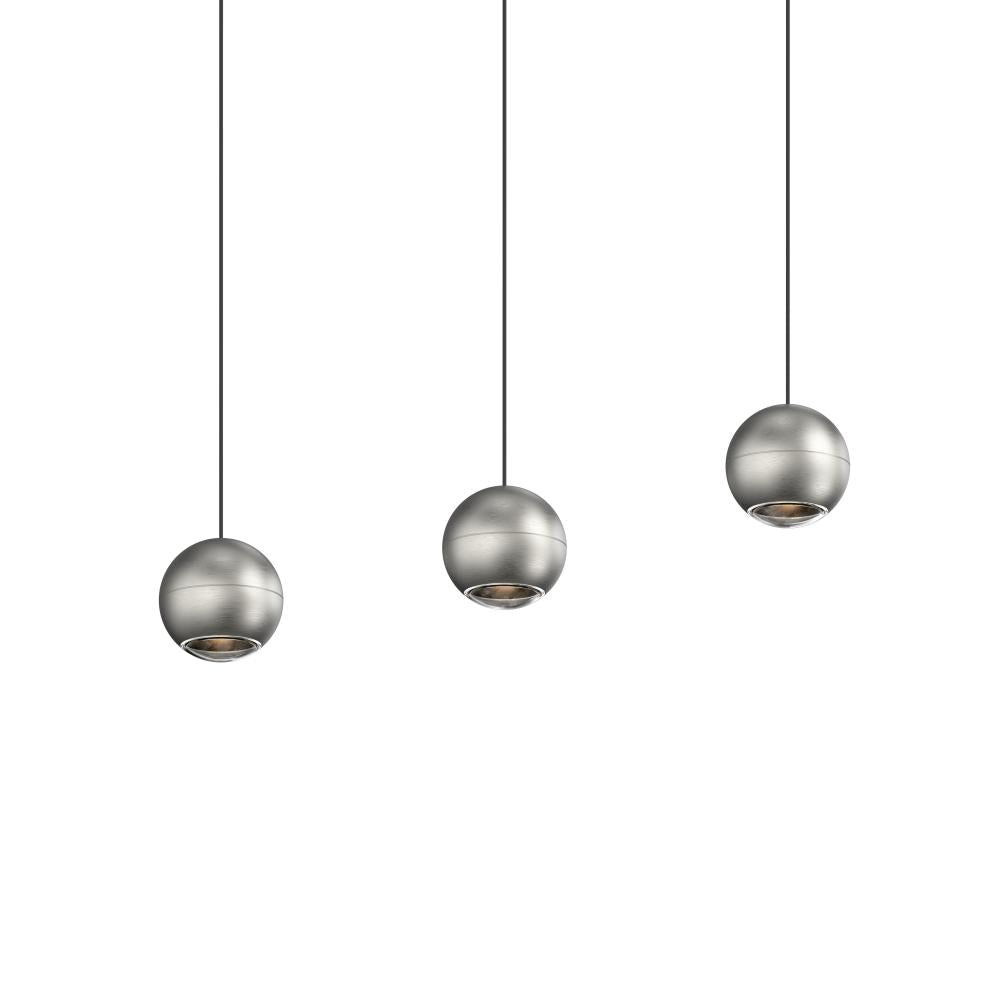 Sonneman Hemisphere 3-Light Linear Pendant