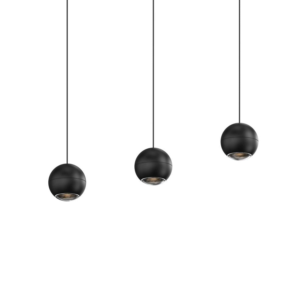 Sonneman Hemisphere 3-Light Linear Pendant