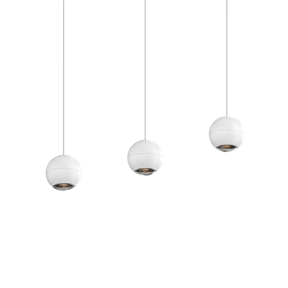 Sonneman Hemisphere 3-Light Linear Pendant