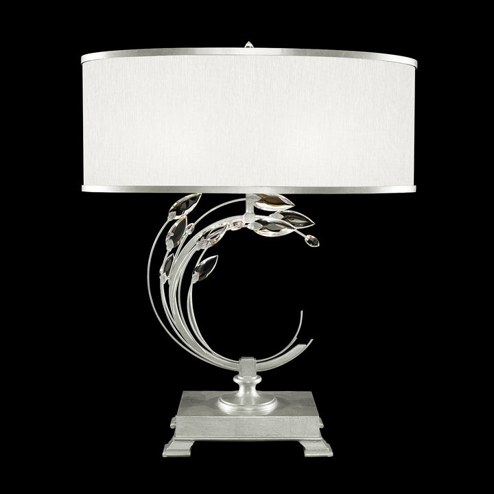 Fine Art Handcrafted Lighting Crystal Laurel Table Lamp Table Lamps Fine Art Handcrafted Lighting   