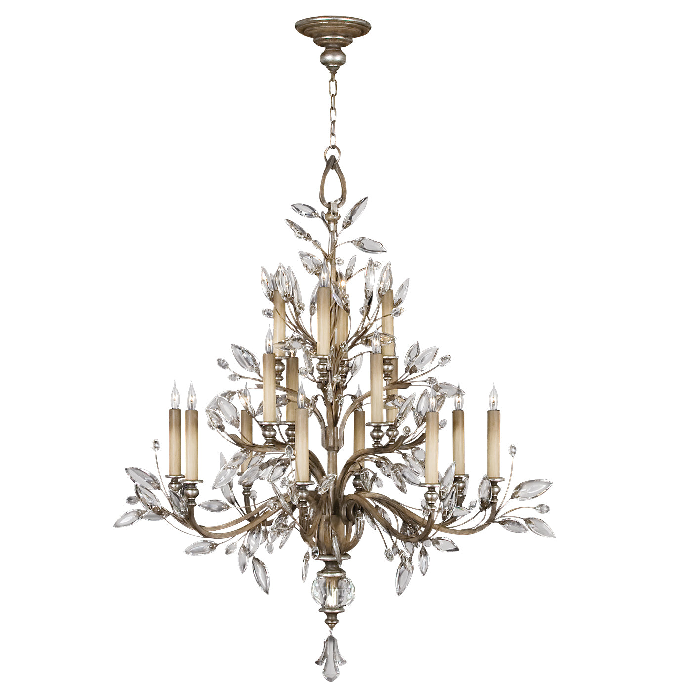 Fine Art Handcrafted Lighting Crystal Laurel Chandelier Chandeliers Fine Art Handcrafted Lighting   