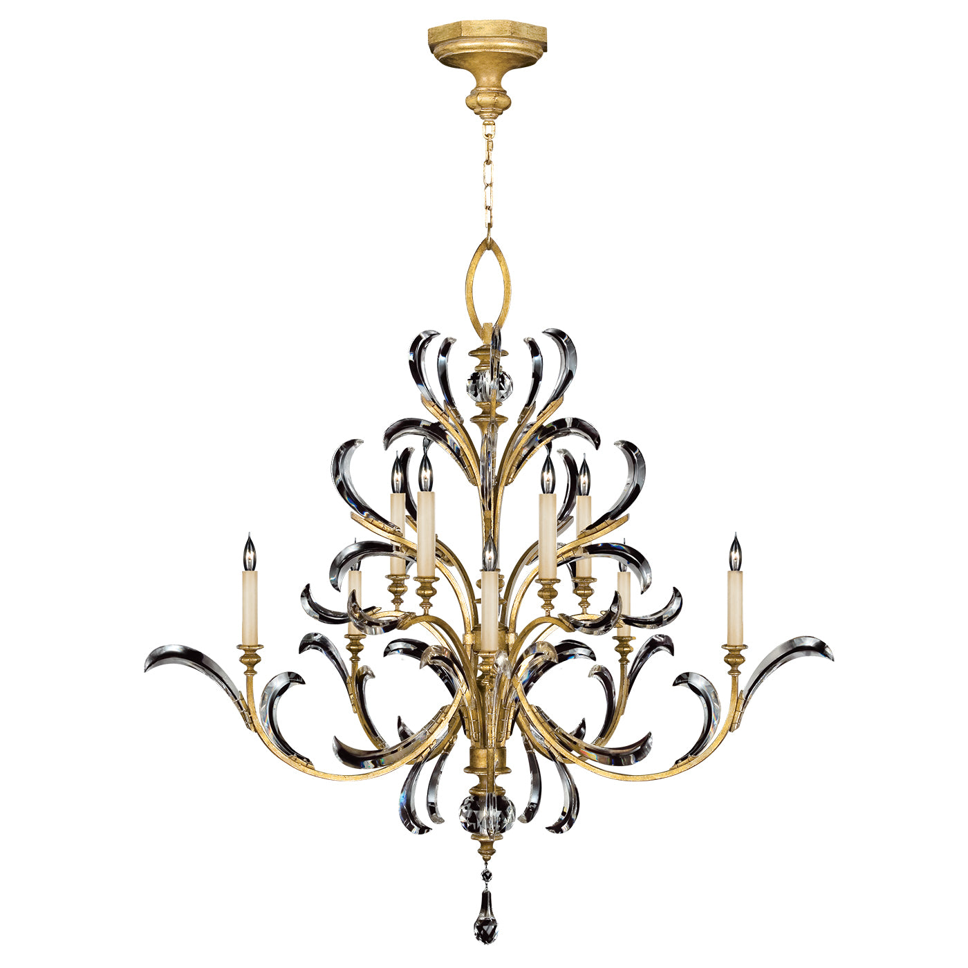 Fine Art Handcrafted Lighting Beveled Arcs Chandelier Chandeliers Fine Art Handcrafted Lighting   