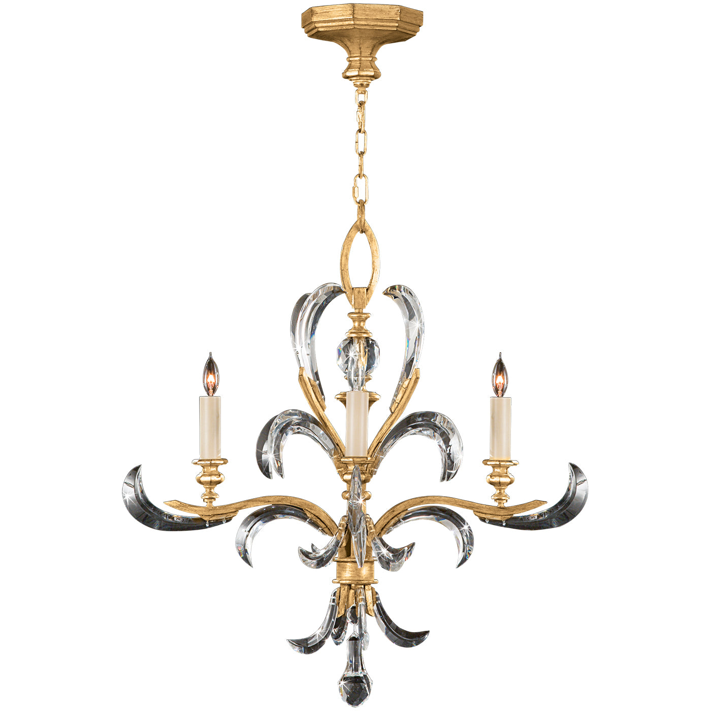 Fine Art Handcrafted Lighting Beveled Arcs Chandelier Chandeliers Fine Art Handcrafted Lighting   