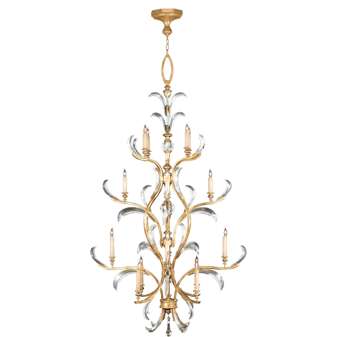 Fine Art Handcrafted Lighting Beveled Arcs Chandelier Chandeliers Fine Art Handcrafted Lighting   