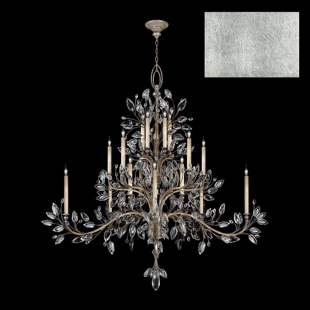 Fine Art Handcrafted Lighting Crystal Laurel Chandelier Chandeliers Fine Art Handcrafted Lighting   