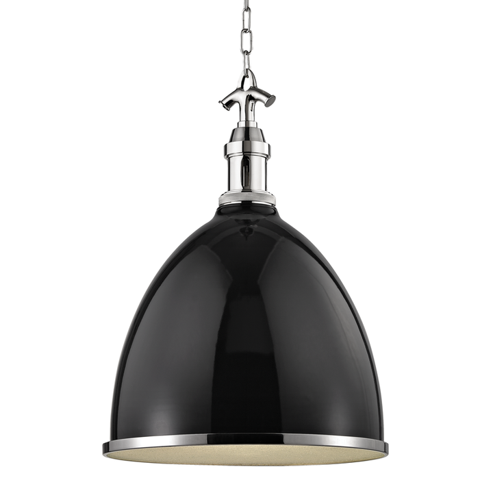 Hudson Valley Lighting Viceroy Pendant Pendants Hudson Valley Lighting Black/polished Nickel  