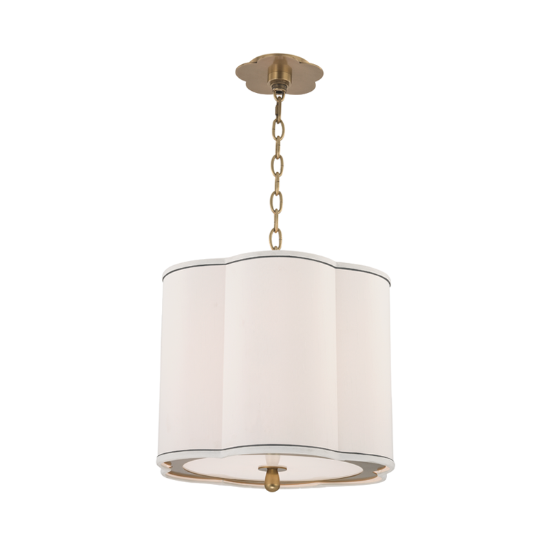 Hudson Valley Lighting Sweeny Pendant Pendant Hudson Valley Lighting Aged Brass  