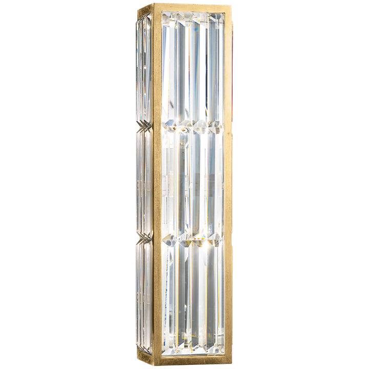 Fine Art Handcrafted Lighting Crystal Enchantment Sconce Wall Sconces Fine Art Handcrafted Lighting Gold 6 x 23 