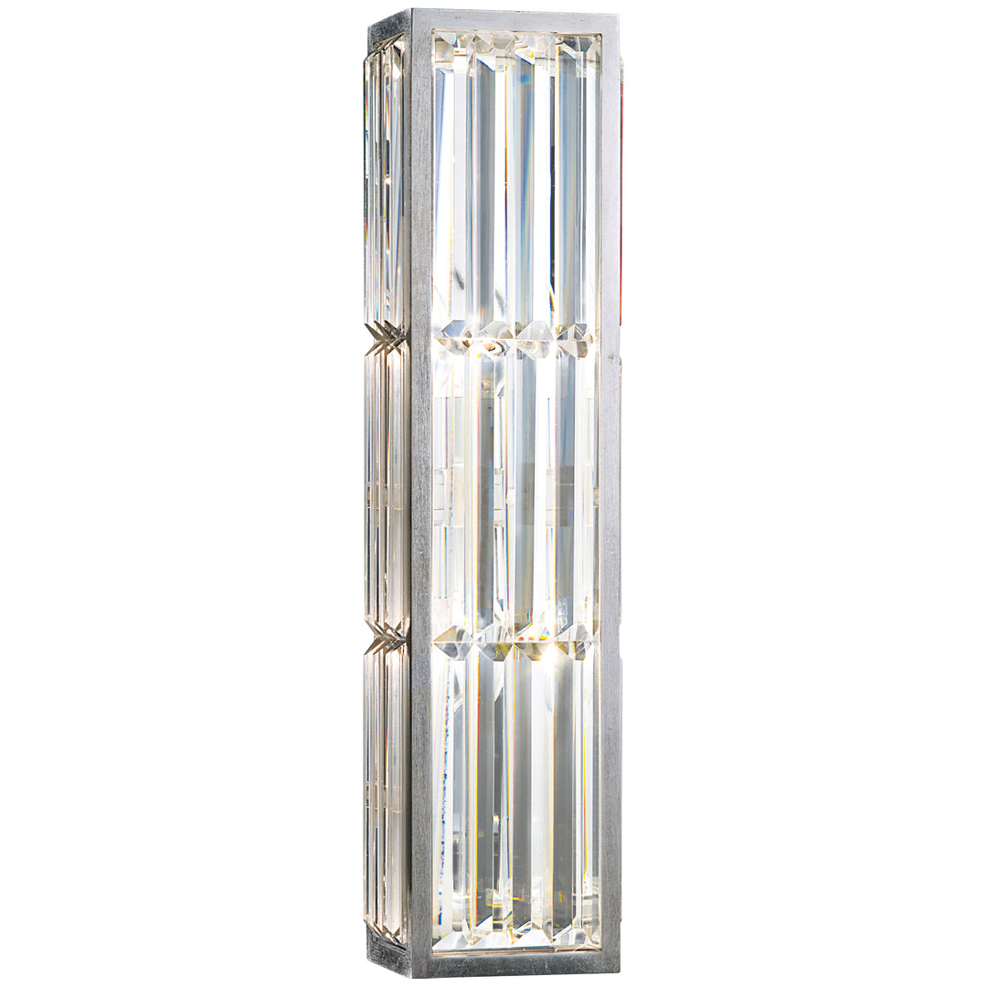 Fine Art Handcrafted Lighting Crystal Enchantment Sconce Wall Sconces Fine Art Handcrafted Lighting Silver 6 x 23 