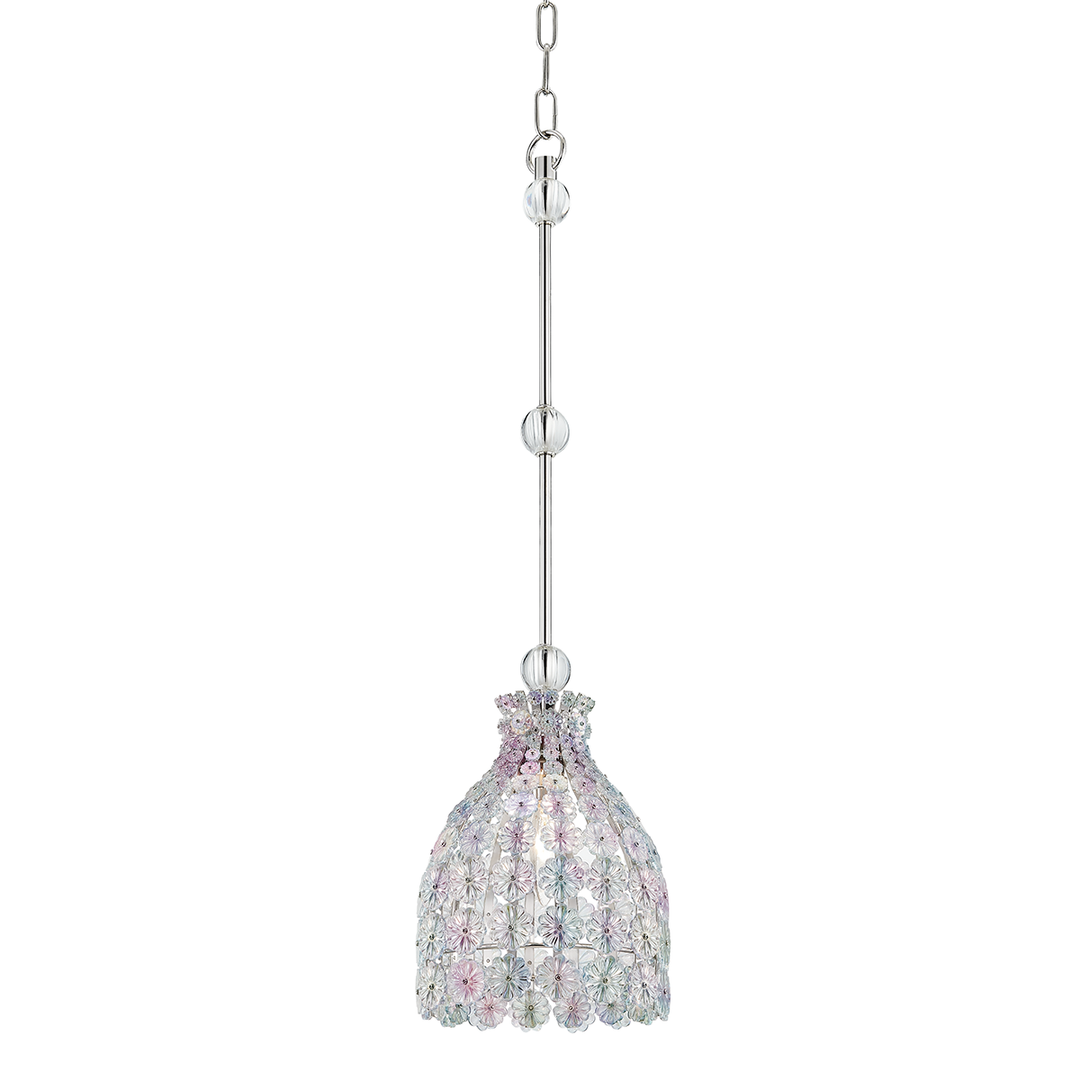 Hudson Valley Lighting Floral Park Pendant Pendants Hudson Valley Lighting Polished Nickel  