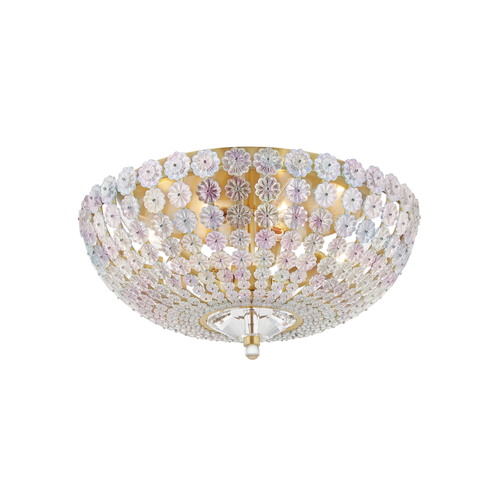 Hudson Valley Lighting Floral Park Semi Flush Ceiling Semi Flush Mounts Hudson Valley Lighting   