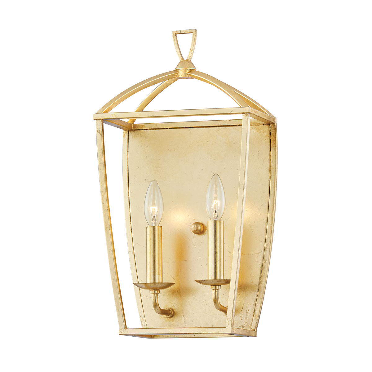 Hudson Valley Lighting Bryant Wall Sconce Sconce Hudson Valley Lighting Gold Leaf  