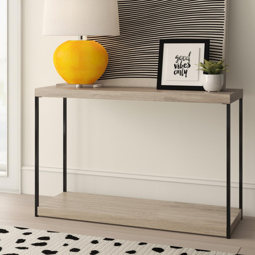 Howard Elliott Collection Wood & Metal Console Table Console Tables Howard Elliott Collection   