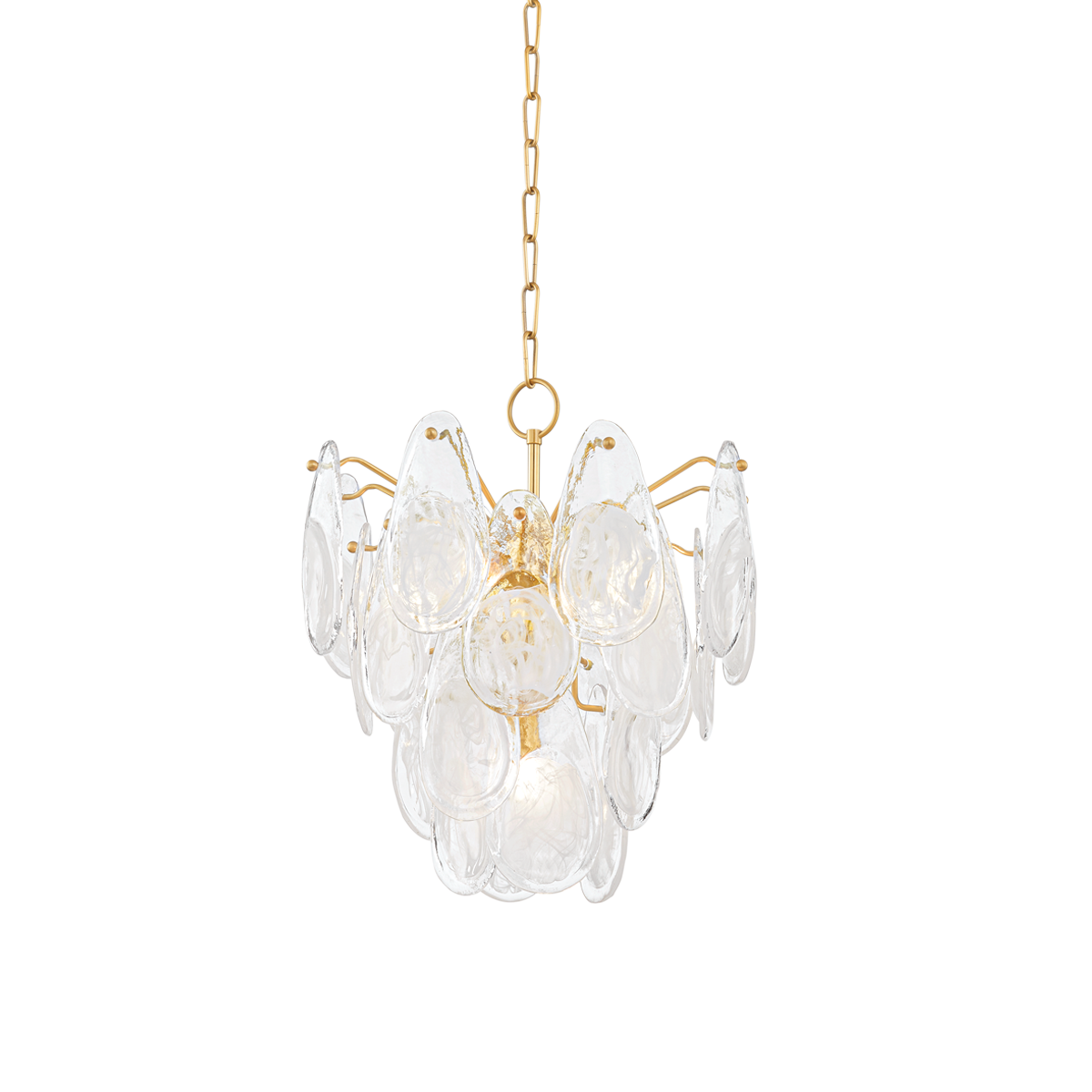 Hudson Valley Lighting DARCIA Chandelier Chandelier Hudson Valley Lighting Aged Brass  