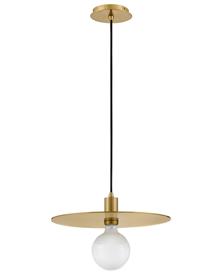 Lark Lulu Small Convertible Pendant Pendants Lark 15.0x15.0x4.0 Lacquered Brass 