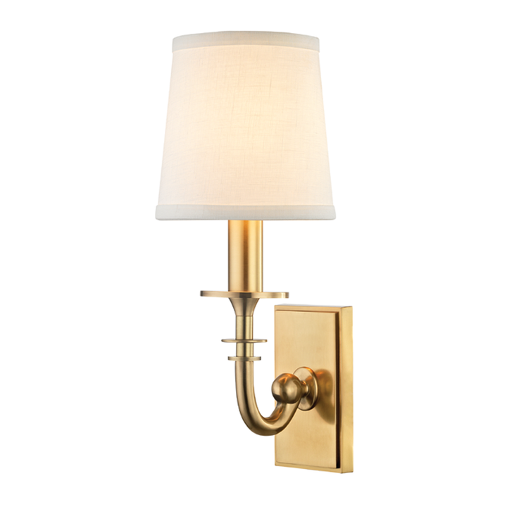 Hudson Valley Lighting Carroll Wall Sconce Wall Sconces Hudson Valley Lighting Aged Brass  