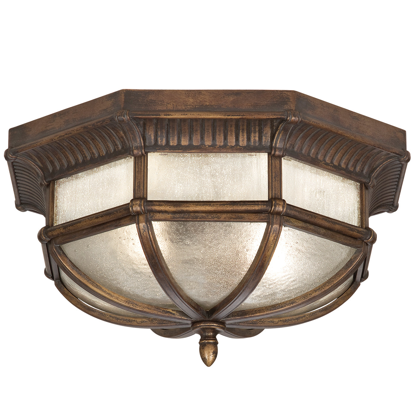 Fine Art Handcrafted Lighting Holland Park Outdoor Flush Mount Hanging Fixtures Fine Art Handcrafted Lighting Bronze  