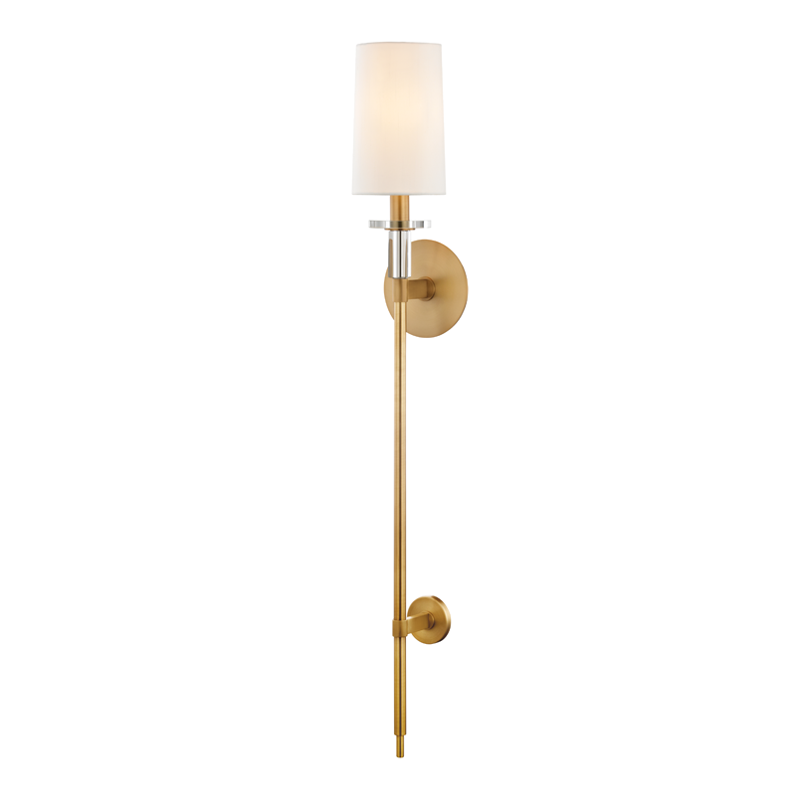 Hudson Valley Lighting Amherst Wall Sconce Sconce Hudson Valley Lighting Aged Brass  