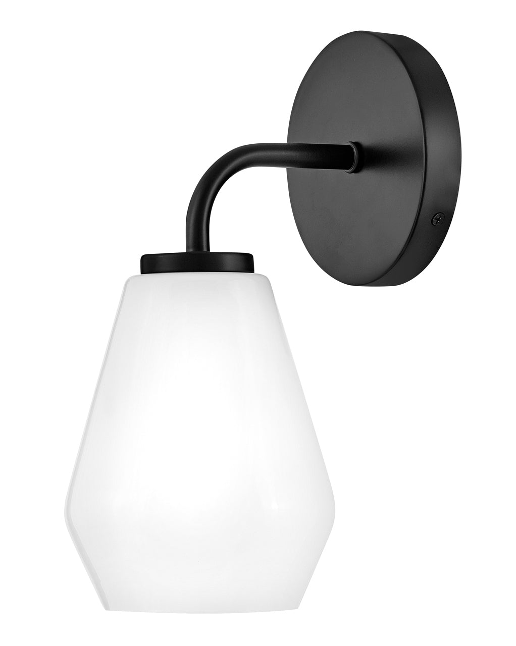 Lark Gio Vanity Light Vanity Lights Lark 7.25x5.25x11.25 Black One Light