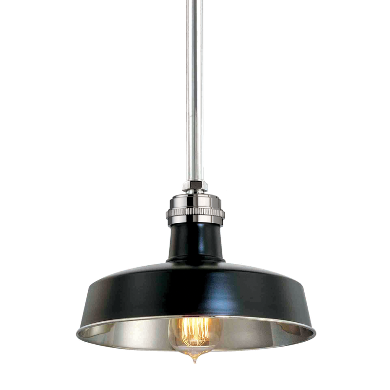 Hudson Valley Lighting Hudson Falls Pendant Pendant Hudson Valley Lighting Black/polished Nickel  