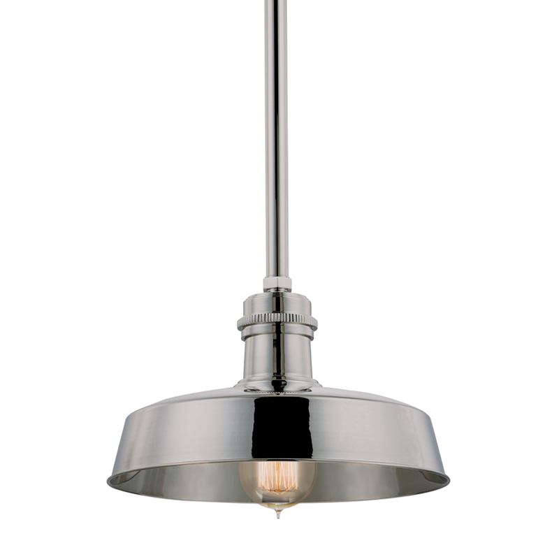 Hudson Valley Lighting Hudson Falls Pendant Pendant Hudson Valley Lighting Polished Nickel  