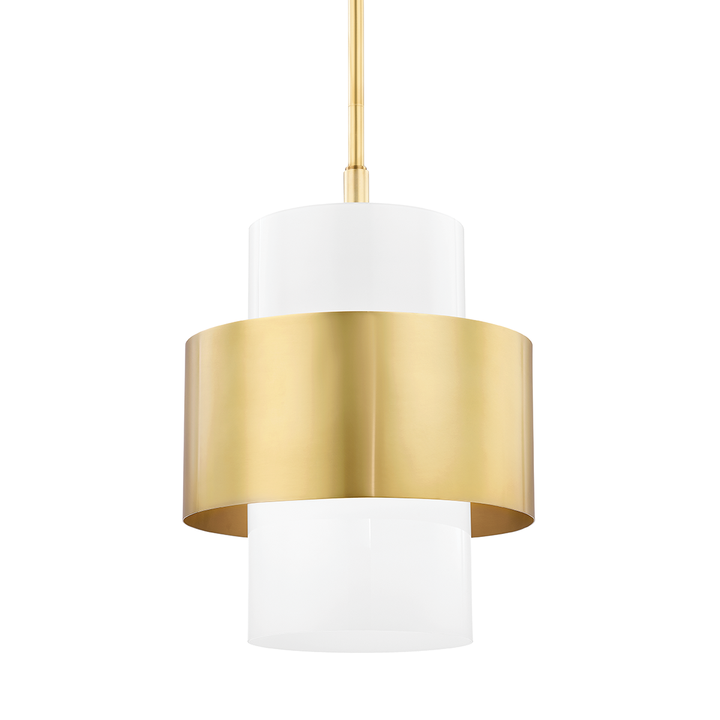 Hudson Valley Lighting Corinth Pendant Pendants Hudson Valley Lighting Aged Brass  