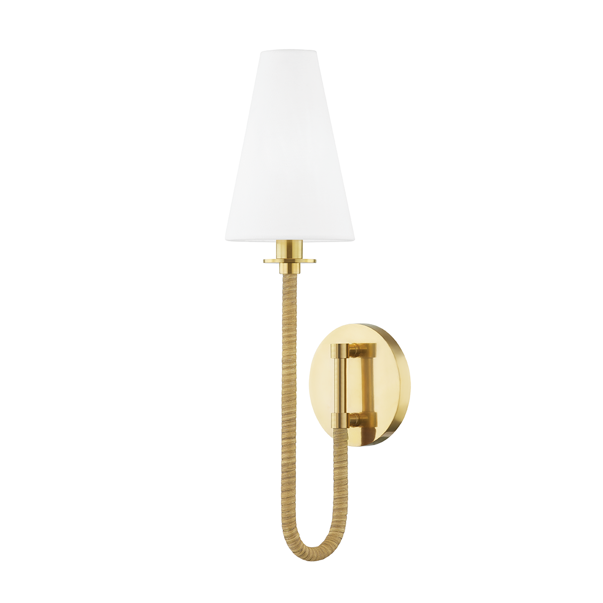 Hudson Valley Lighting Ripley Wall Sconce Sconce Hudson Valley Lighting Aged Brass  