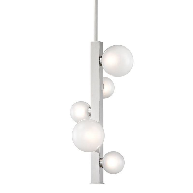 Hudson Valley Lighting Mini Hinsdale Pendant Pendants Hudson Valley Lighting Polished Nickel  