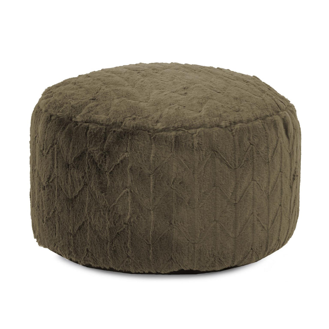 Howard Elliott Collection Foot Pouf Angora Moss