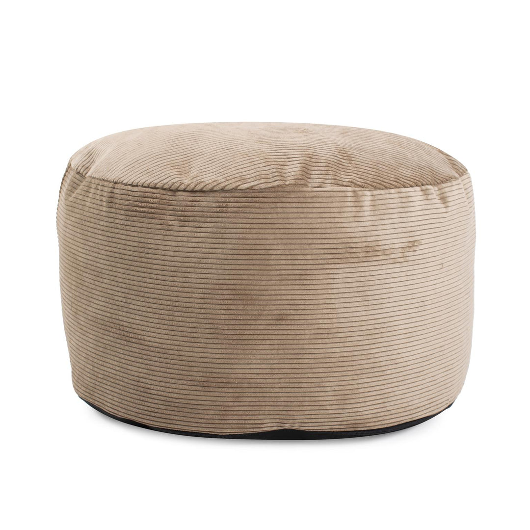 Howard Elliott Collection Short Pouf Pana Sand Ottomans Howard Elliott Collection   