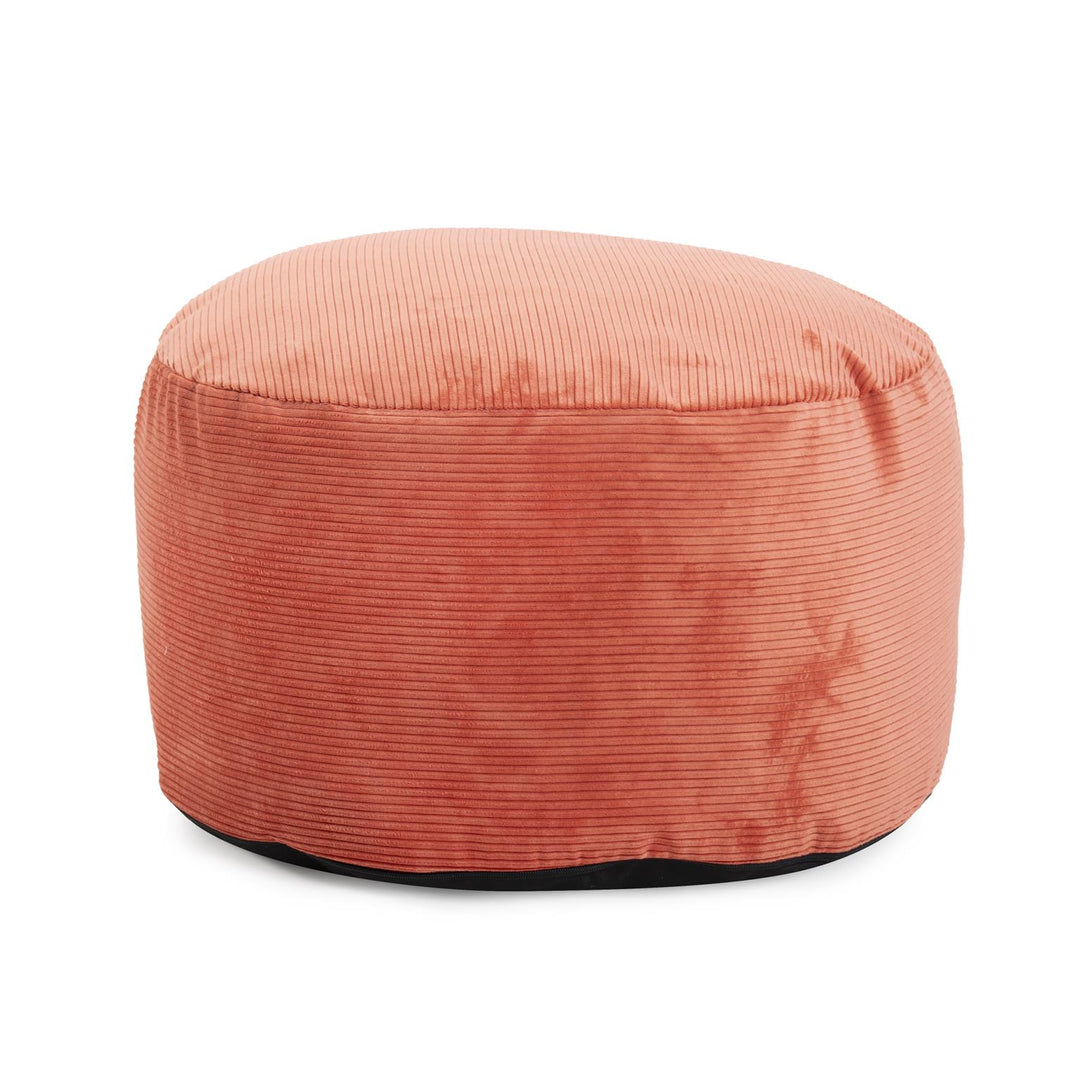 Howard Elliott Collection Short Pouf Pana Terra Ottomans Howard Elliott Collection   