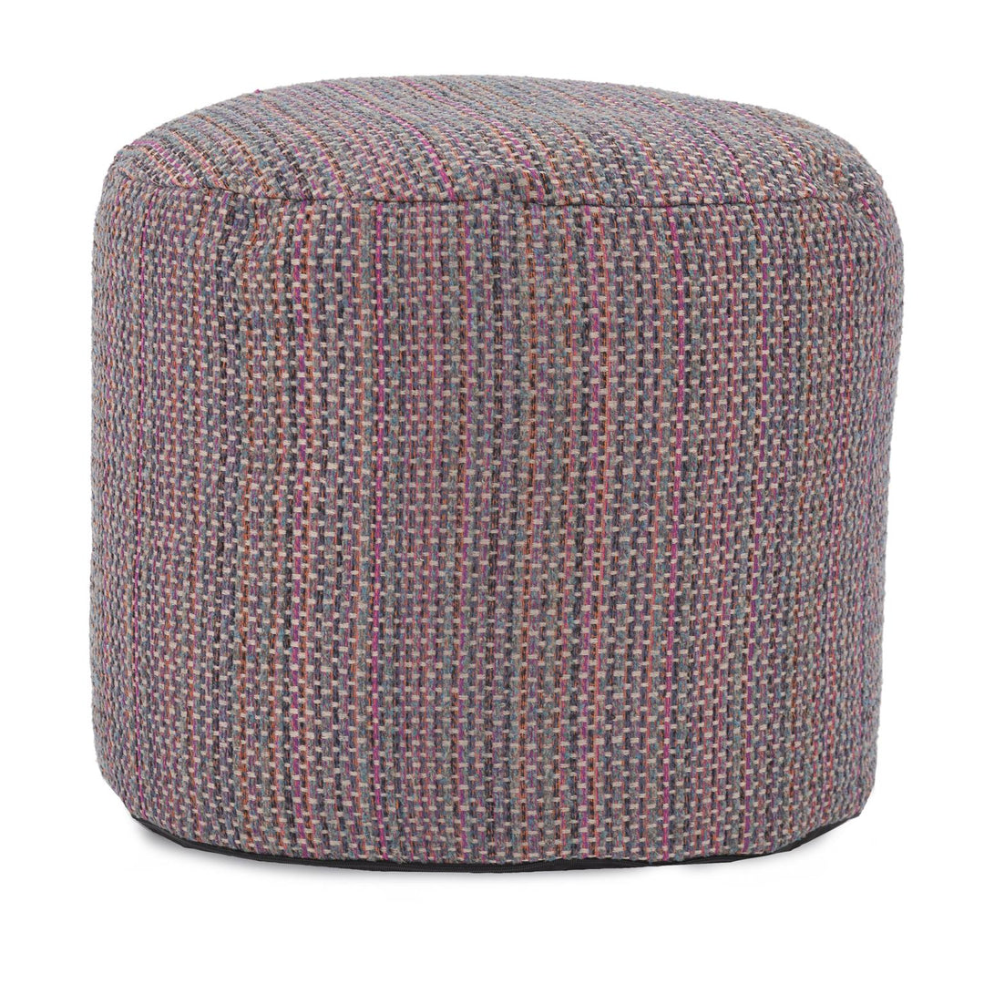 Howard Elliott Collection Tall Pouf Alton Berry Ottomans Howard Elliott Collection   