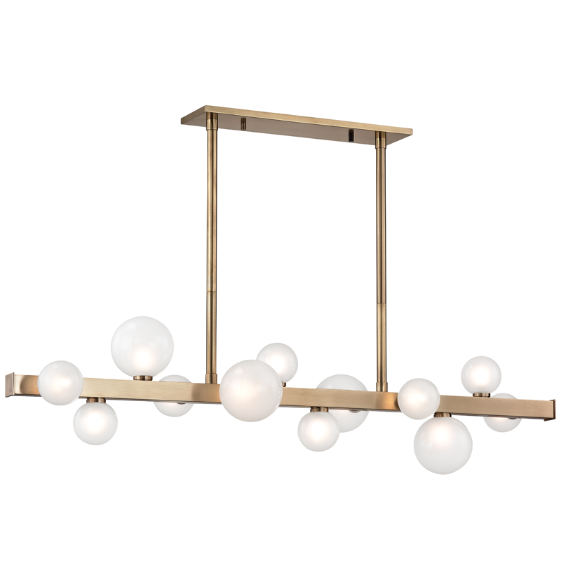 Hudson Valley Lighting Mini Hinsdale Linear Chandelier Hudson Valley Lighting   