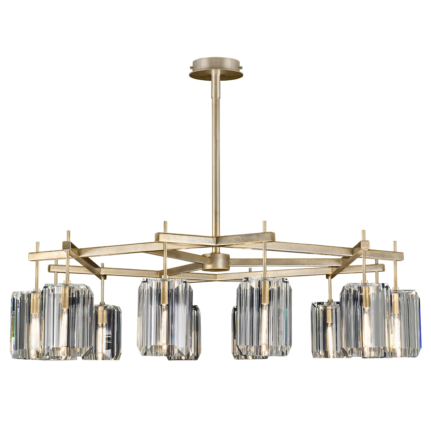 Fine Art Handcrafted Lighting Monceau Chandelier Chandeliers Fine Art Handcrafted Lighting Gold  