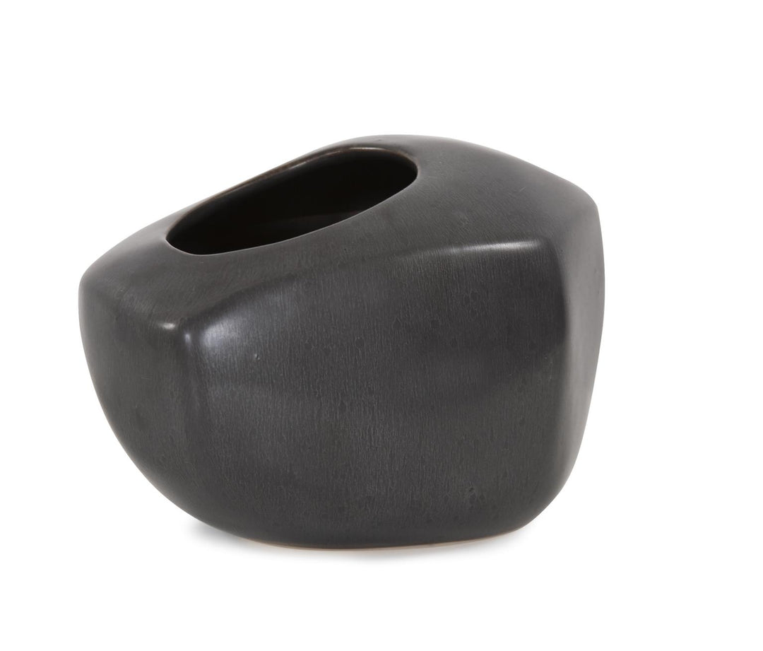 Howard Elliott Collection Gray Alamo Vase, Small Vases Howard Elliott Collection   