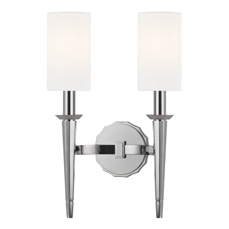 Hudson Valley Lighting Tioga Wall Sconce Wall Sconces Hudson Valley Lighting Polished Chrome  