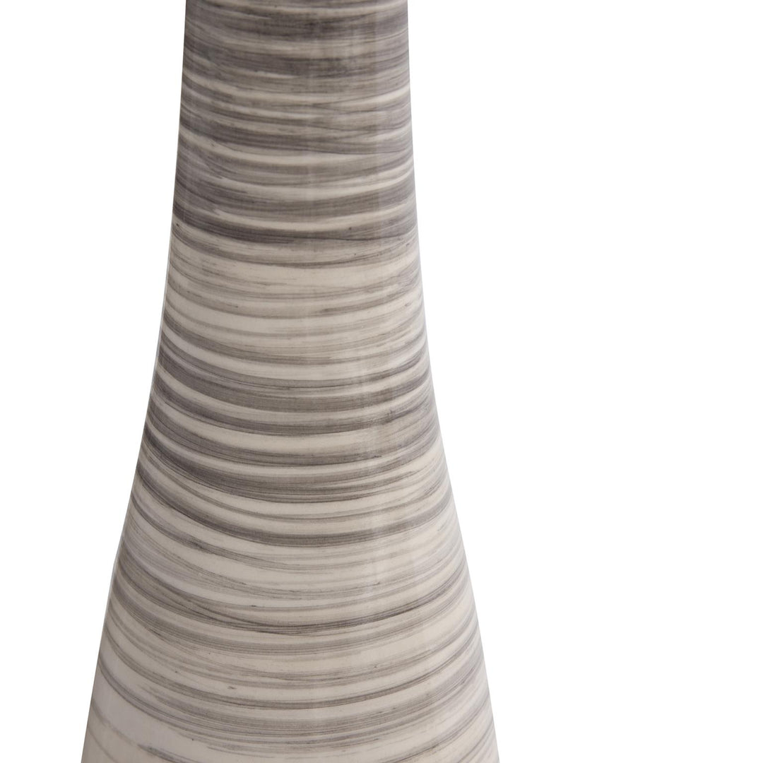 Howard Elliott Collection Ombre Striped Ceramic Floor Vase, Small