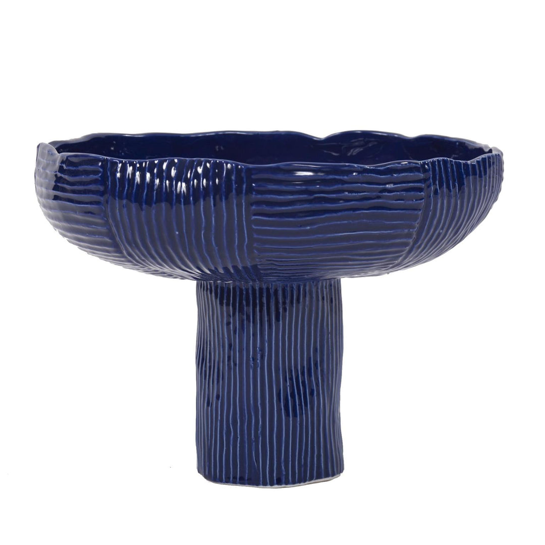 Howard Elliott Collection Lipari Tall Pedestaled Free Formed Bowl Pedestals Howard Elliott Collection   