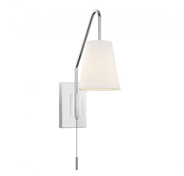 Essentials Owen Sconce Sconce Essentials Polished Nickel 1 