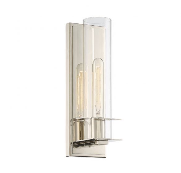 Savoy House Hartford Sconce Sconce Savoy House Polished Nickel 1 