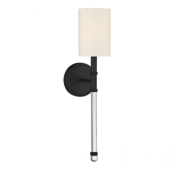 Essentials Fremont Sconce Sconce Essentials Matte Black 1 