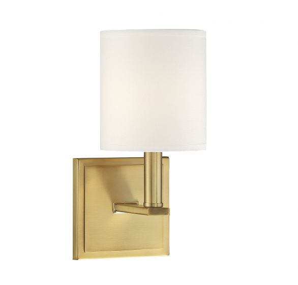 Essentials Waverly Sconce Sconce Essentials Warm Brass 1 