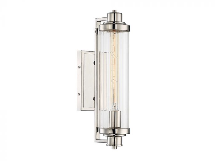 Essentials Pike Sconce Sconce Essentials Polished Nickel 1 