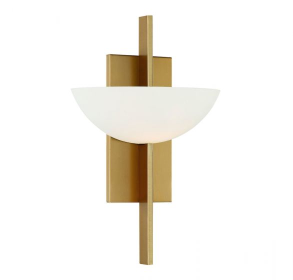 Essentials Fallon Sconce Sconce Essentials Warm Brass 1 