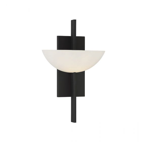 Essentials Fallon Sconce Sconce Essentials Matte Black 1 