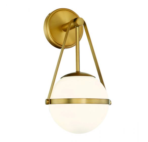 Essentials Polson Sconce Sconce Essentials Warm Brass 1 