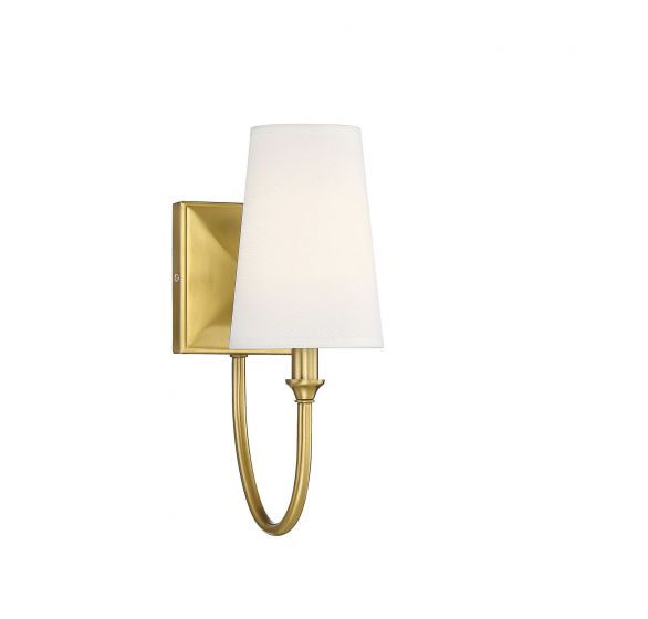 Essentials Cameron Sconce Sconce Essentials Warm Brass 1 