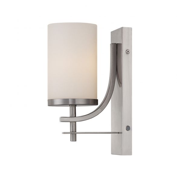 Essentials Colton Sconce Sconce Essentials Satin Nickel 1 