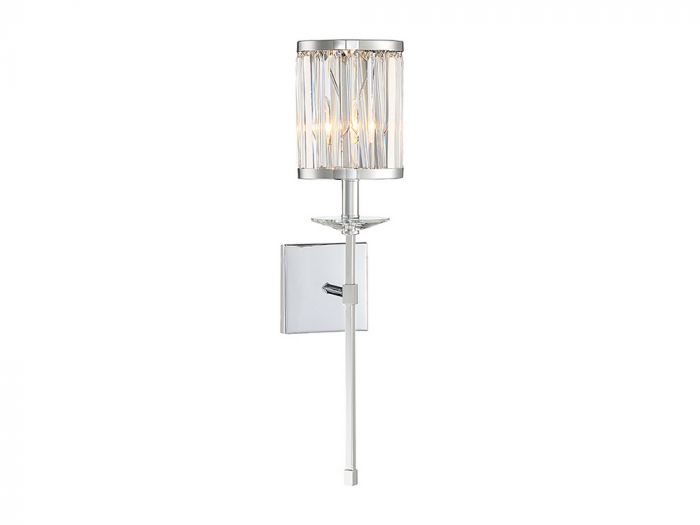 Savoy House Ashbourne Sconce Sconce Savoy House Polished Chrome 1 